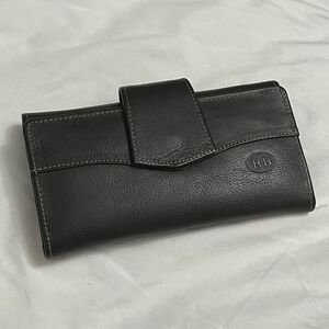 NWT RB GENUINE LEATHER WALLET CHECKBOOK COVER 100% QUALITY 15 CARD SLOTS 4 CASH